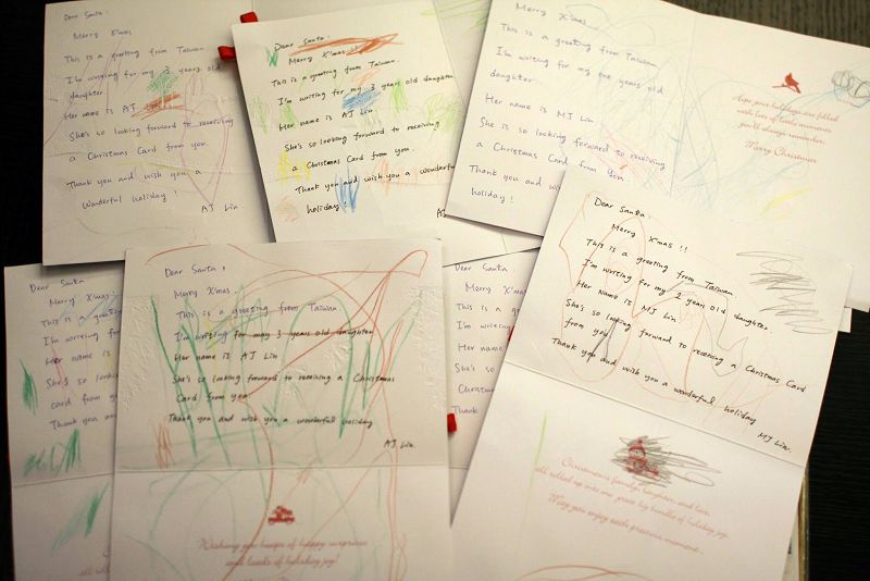 聖誕老人 聖誕老公公 聖誕節 信